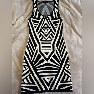 Forever 21 Short bandage pattern dress
